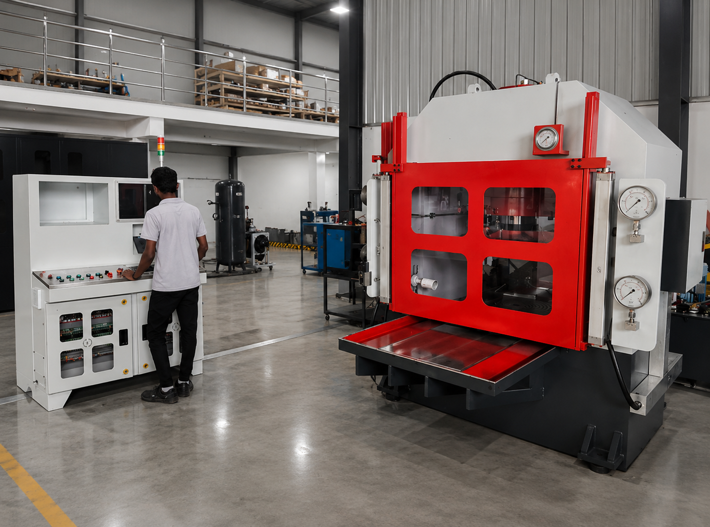 Multi Station Valve Test Rig — view 3